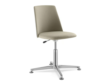 MELODY CHAIR 361 F60-N6 - Height-adjustable fabric office chair with 4-Spoke base by LD Seating - view 2
